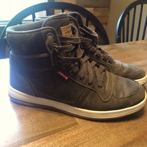 Levi high top sneaker